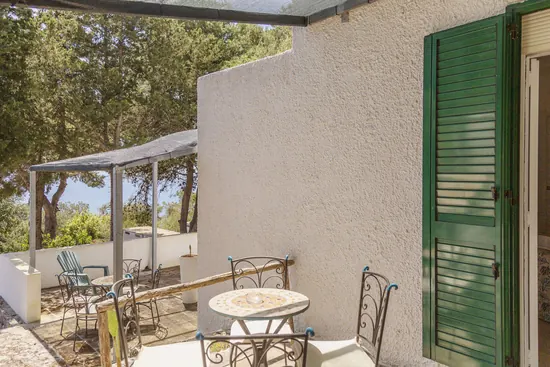 Interno del bungalow